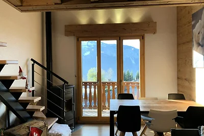 Wohnung in Les Carroz an den Skipisten