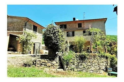 Ferienhaus in Volterrano mit Balkon