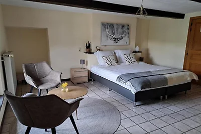 Au Coeur d'Alle, Dreibettzimmer mit Bad