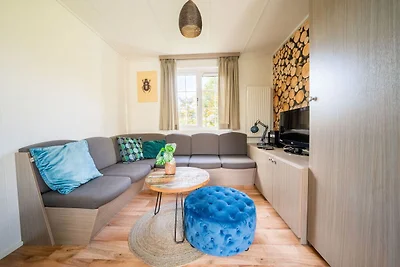 Knusse mobilhome bij Park De Veluwe