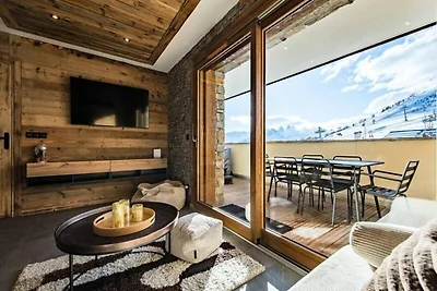 Apartment an der Marmotte-Piste mit Whirlpool