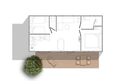 Modernes 4-Personen-Glamping in Antwerpen