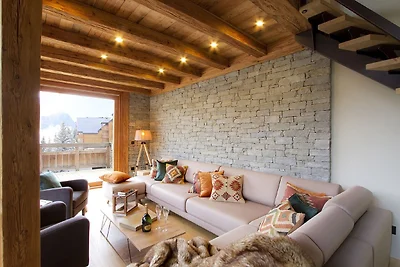 Modernes Chalet mit Panoramablick