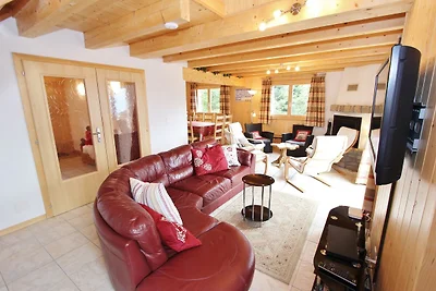 Luxuriöses Chalet mit Whirlpool in La Tzoumaz
