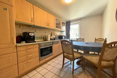 Spacious apartment with balcony