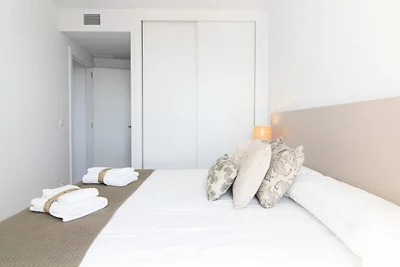 Appartement in Canet met zwembad en spa