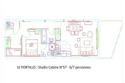 Studio für 7 Personen