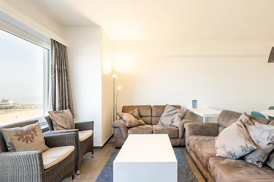 Appartement in Blankenberge met Zeezicht