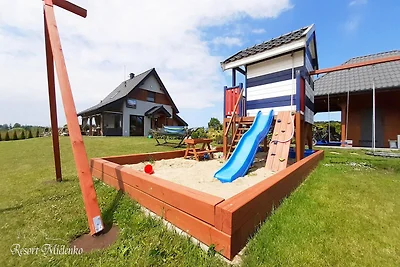 Ferienhaus, Sauna, Whirlpool, Mielenko