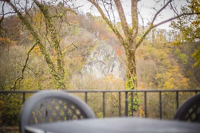 Ferienhaus mit Flussblick