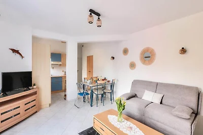 Apartment in Erquy mit beheiztem Pool