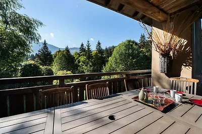 Chalet in Megève mit Pool und Sauna