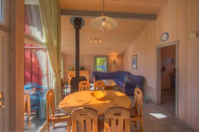 Ferienhaus mit Sauna im Ferienpark Mirow