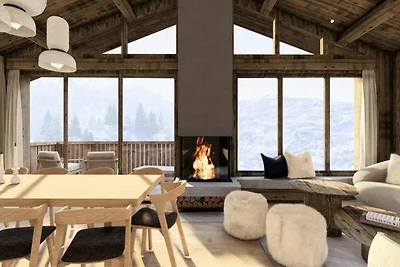 Chalet in Courchevel mit Jacuzzi & Spa