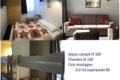 Ferienwohnung in Les Marmottes an den...