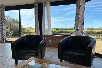 Ferienhaus der Normandie mit Blick auf die...