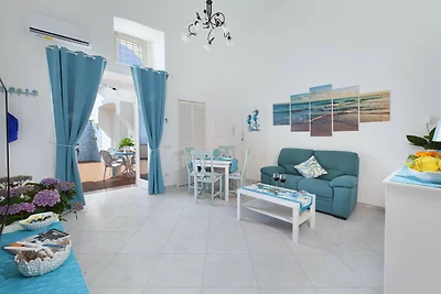 Ferienhaus Positano mit Meerblick Terrasse