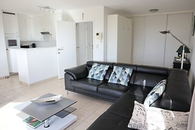 Appartement in Nieuwpoort met zeezicht