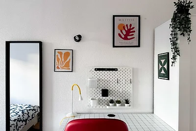 Camera accogliente in un accogliente appartam...