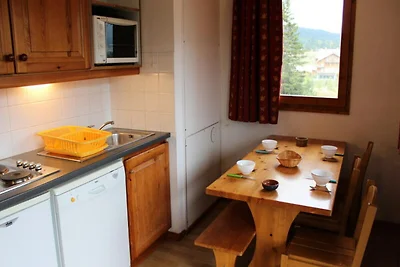 Appartement vlakbij de skipistes met uitzicht...