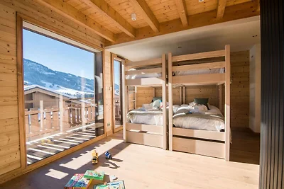 Schönes Chalet mit Kamin in Megève