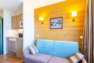 Appartement in Montchavin met uitzicht op de ...