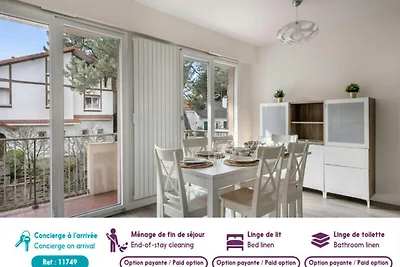 Appartement voor 5 personen, 600m van het...