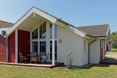 Moderner Bungalow mit Holzofen und Meerblick