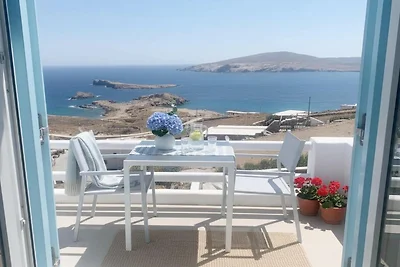 Ferienhaus mit Meerblick auf die Ägäis