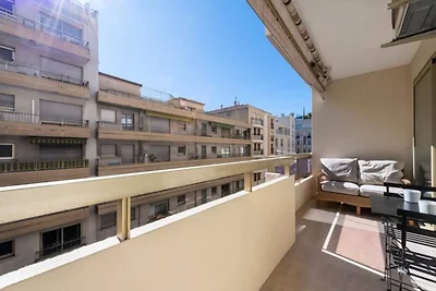 Studio mit Terrasse, 2 Minuten von der Croise...