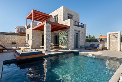 Executive Villa mit Meerblick in Lachania mit...