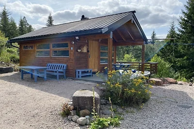 Naturhytte mit Gästehaus