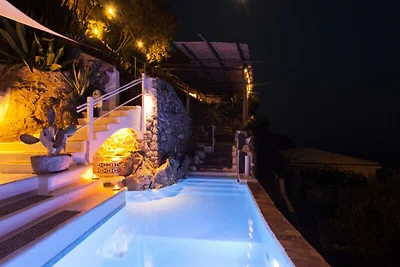 Villa a Praiano con vista sul tramonto