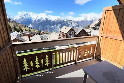 2-Zimmer-Wohnung + Flur in Alpe d’Huez