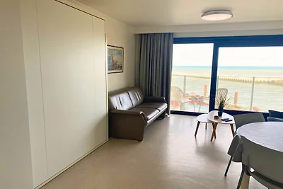 Studio in Nieuwpoort mit Meerblick-Terrasse