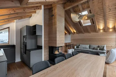 Wohnung in Meribel mit Skizugang