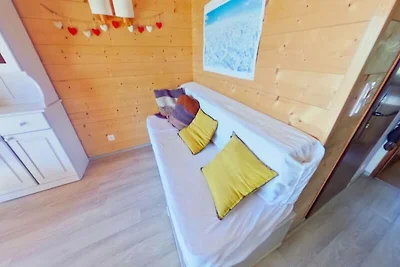 Appartement vlakbij skipiste Carrets