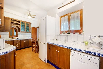 Accogliente villa con patio privato
