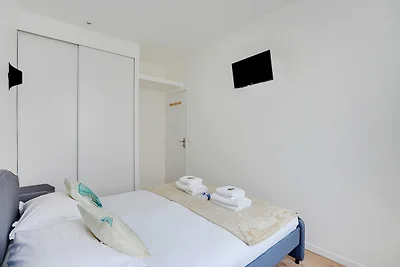 Rustig appartement - 1BR/4P -...