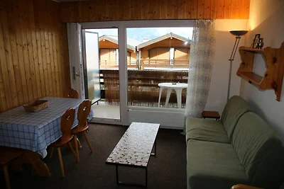 Gezellige studio in Veysonnaz met skiopslag