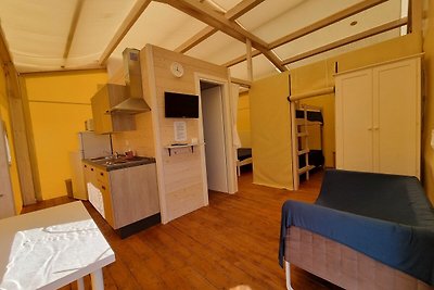 Safari-Zelt-Lodge in Riotorto-Piombino-Li mit...