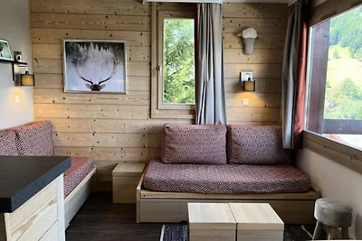 Wohnung in Plagne 1800 mit Bergblick