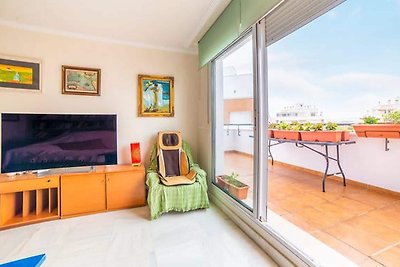 Moderne Wohnung in Roquetas de Mar mit Garten