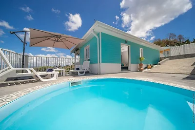 Panoramische bungalow in La Haut