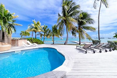 Villa in Saint François mit Lagune und Pool