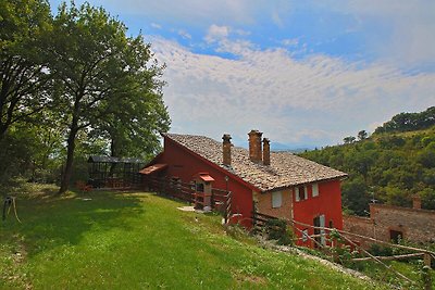 Moderne villa in Fabriano met privézwembad