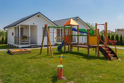 Einstöckige Ferienhäuser in Strandnähe, Gąski