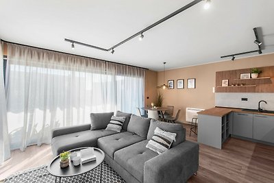 Modern appartement met privézwembad