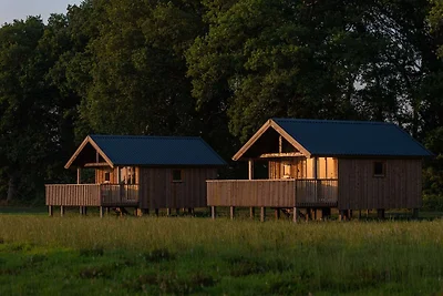 Schöne Lodge mit freiem Blick in Drenthe