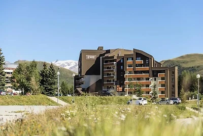 Studio in Alpe d'Huez mit Pool und Sauna